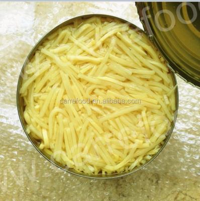 China Canned slice canned bamboo shoots / bamboo shoot in tin / canned bamboo shoot strips for sale