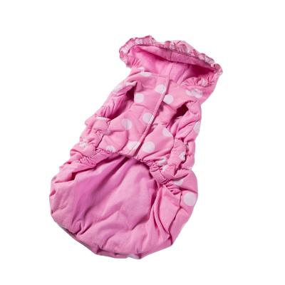 China Viable Wholesale Winter Luxury Large Dog Coat Pink Designer Dogs Cloth Pet Clothes Jacket for sale