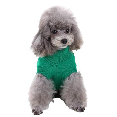 China Viable Knit Oatmeal Pet Outfit Winter Warm Custom Dog Large Small Outfit Pet Knitted Jumper Outfit Clothes Dog Sweater Pet Clothes for sale