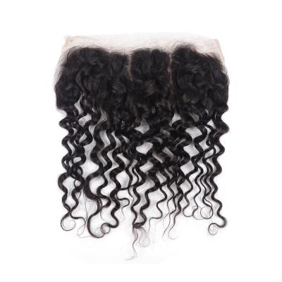 China CUTE Water Wave Water Wave Bundles With Closure Lace Up Natural Brazilian Hair Bundles Brazilian Virgin Hair Wholesale Seller for sale