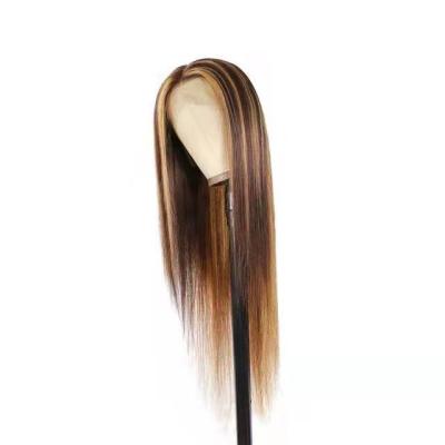 China Straight 100% Brazilian 13x4 Virgin Human Hair Straight Lace Front Wigs For Black Women for sale