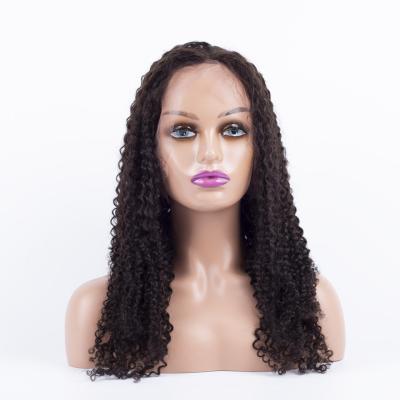 China Brazilian Curly Curly 360 Lace Frontal Human Hair Wigs for sale