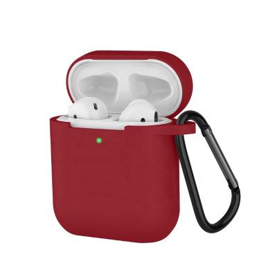 China Light weight and comfortable feeling in finger competitive price with high quality soft silicone cover for airpods for sale