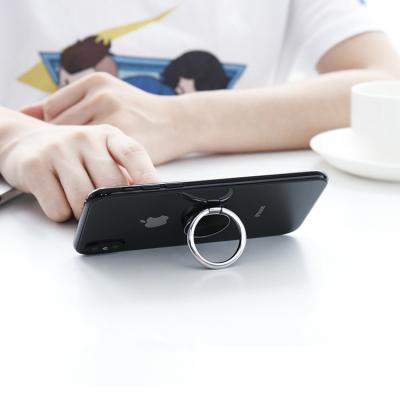 China Adjustable Customizable Desktop Mobile Phone Ring Mobile Phone Logo Holder Stand for sale