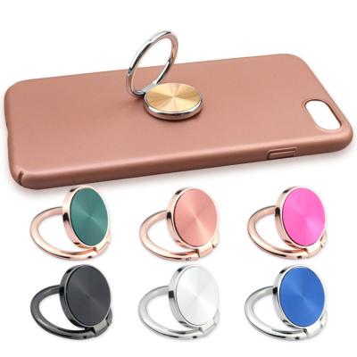 China Adjustable Customizable Desktop Mobile Phone Ring Mobile Phone Logo Holder Stand for sale