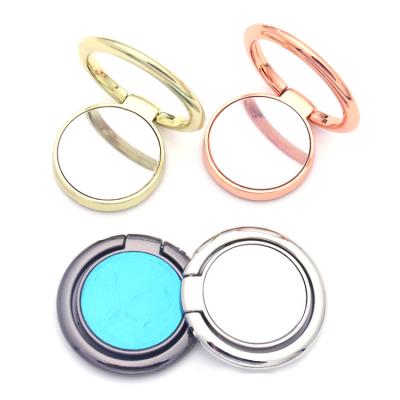 China Adjustable Customizable Desktop Mobile Phone Ring Mobile Phone Logo Holder Stand for sale