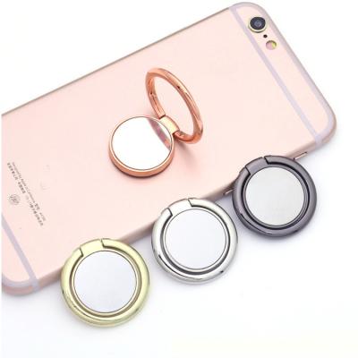 China Adjustable Customizable Desktop Mobile Phone Ring Mobile Phone Logo Holder Stand for sale