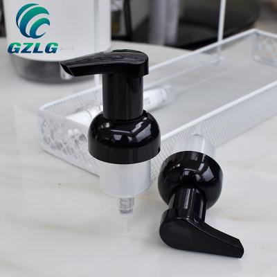 China ACP Gzlg 33-400 Non Refillable Eco-Friendly Manufacturer Wholesale Black 20 400 Liquid Soap Foam Empty Plastic Pump for sale