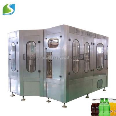 China Food Gas Water Bottling Machine Gas Water Making Machine Small Soda Water Bottling Machine for sale