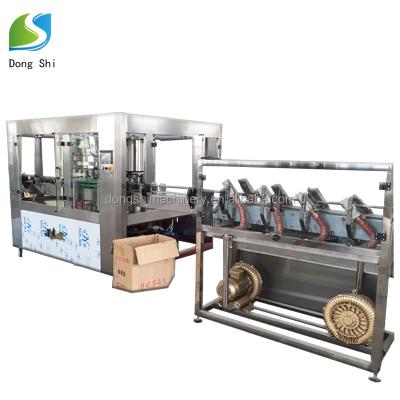 China Rotary Type Food And Soft Drink Can Sealing Machine Soda Canning Machine Filling Canning Production Line for sale