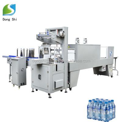 China Factory Glass Bottled Mineral Water/Food PET Beverage Shrink Sleeve Packing Machine Heat Tunnel Shrink PET Film for sale