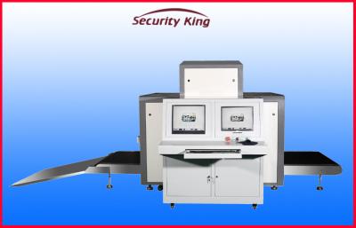 China 100 * los 80cm canalizan el sistema de inspección de los 0.22m/s X Ray, detectores de metales industriales del equipaje grande en venta