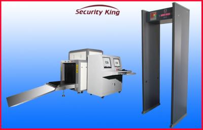 China 80 * 65cm Tunnel Security Check X Ray Baggage Inspection System with Sound Light Alarm for sale