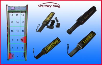 China Seguridad aeroportuaria que comprueba el detector de metales del marco de puerta, paseo multi de la zona a través de la puerta en venta