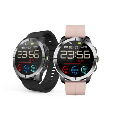 China Guangzhou 2021 touch screen amoled smart watch with gps and call body temperature gaming music smartwatch tpu mujer nfc sporty pink snartwatch for sale