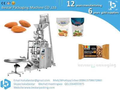 China Automatic almond, almond grain polyethylene film packaging machine à venda