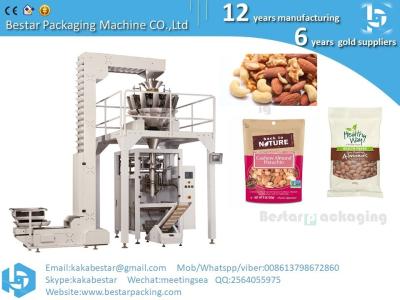 Cina Stainless steel, high quality, new design, popular automatic almond cashew nuts, almond packing machine in vendita