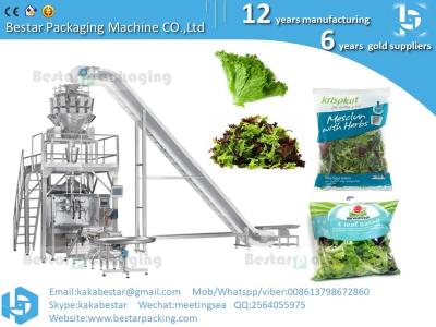 China Bestar mixed  Salad packing machine for sale