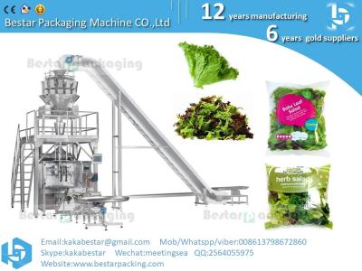 China Leafy  greens baby leaf salad packing machine for sale