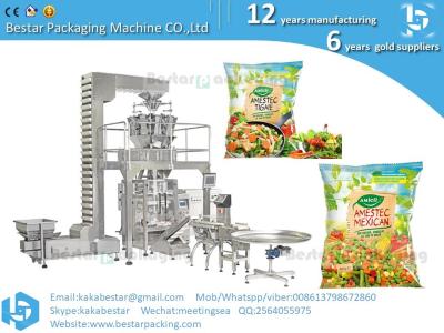 China Vertical automatic packaging machine for seasonal mixed salad for sale