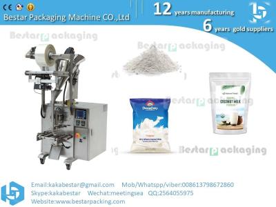 China Salt powder, sugar powder, red bean powder, soy milk stainless steel packaging machine,Vertical flour filling machine for sale