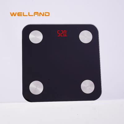 China Bathroom Scales Suspend BMI Body Fat Scale Household Glass Body Personal Electronic Shipping Scale for sale