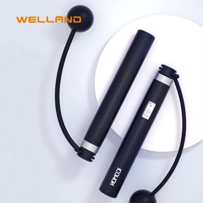 China Welland Plastic Smart Jump Rope With App Connection Fitness Keeping Exercise Skipping Rope for sale