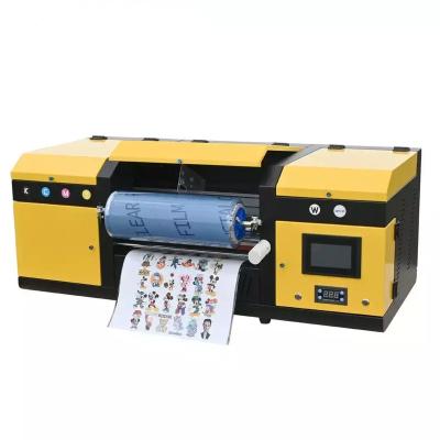 China AB Roll DTF Multifunctional UV Printer A3 DTF Printer UV Roll Rolling Sticker DTF Hotels for Gold Foil Printing and Laminating for sale