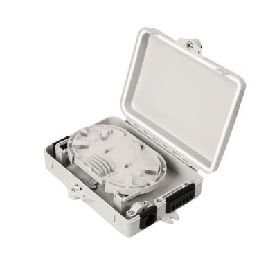 Κίνα Mini Ip65 2 Core 6 Core Fiber Optic Termination Box Sc/Lc Adapter Ftth Box προς πώληση