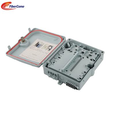 China 12 Core Fiber Optic Distribution PLC Splitter Box IP65 FTTH Equipment à venda