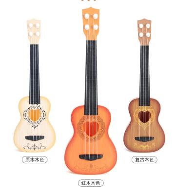 China Mini Classical Guitar Wooden Miniature Guitar Model Musical Instrument Guitar Decoration Gift Educational Decor For Bedroom Living Room for sale