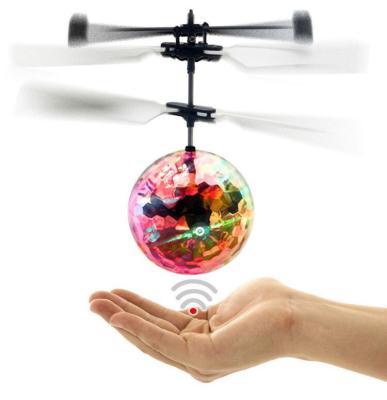 China Electric Luminous Child RC Hobby Flying Ball Infrared Induction Balls RC Aircraft Toys Remote Control Flash LED Light Children Play for sale