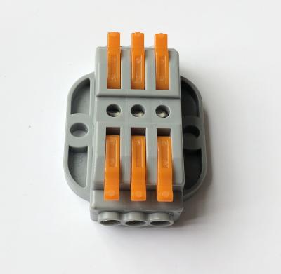 China Automotive Wire To Wire Connector Push 2 Pole New Design 222-415 2 3 5 Pole Lever Connector 32A TB 222 Blocks With High Quality for sale