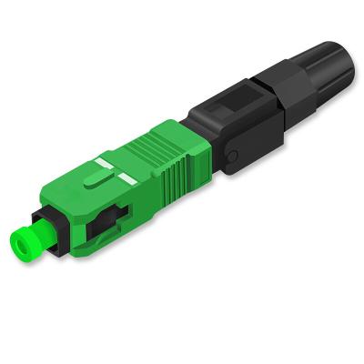 China FTTH Fiber Optic Adapter SCAPC SCUPC Quick Connector Quick Connector for sale