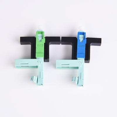 China FTTH BT-PON Fiber Optic Adapter SCUPC SCAPC Fast Connector Fast Connector for sale