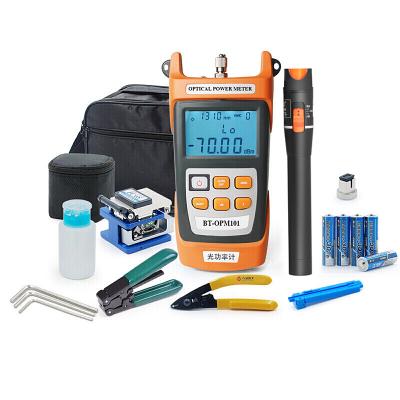 China FTTH FTTB FTTX Network Field Install Tool Kits Optical Power Meter Quick And Easy To Terminate Fiber Optic Tools for sale