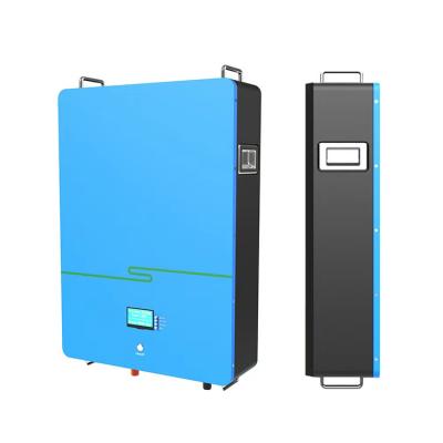 China Long Cycle Life 10KW Lithium Iron Battery 48v 200AH 6000 Cycles @80% DOD Battery Power Wall Mounted Home Solar Battery for sale