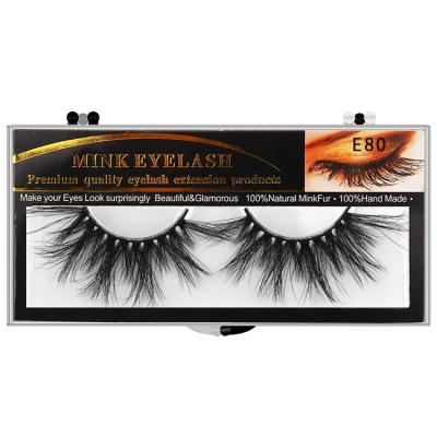 China Wholesale Crisscross Mink Lashes 3D Mink Lashes Vendor 25mm Mink Eyelash for sale