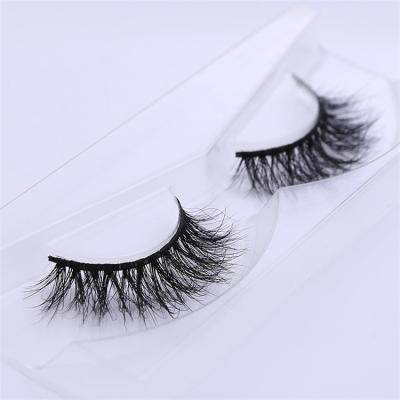 China OEM Natural Custom 3D Mink Eyelashes Full Strips Wholesale Thick Mink Lashes Real Siberian Mink Eyelashes for sale