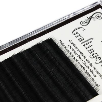 China 0.07 0.10 Natural Under Eyelash Extension Silk Lower False Eyelashes for sale