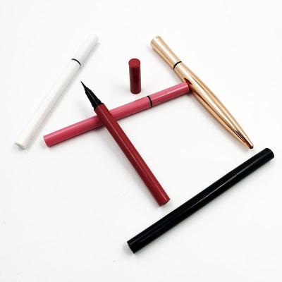 China Waterproof lashglue pen eyeliner plain pink white gold black tube magnetic adhesive eyeliner for sale