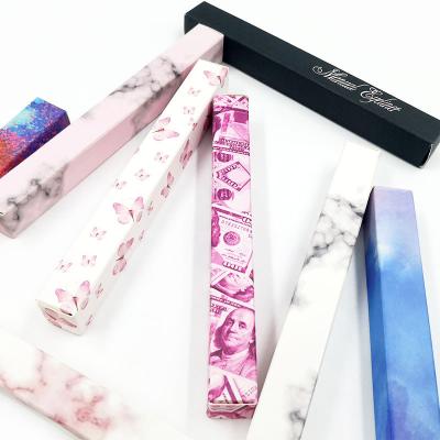 China Waterproof Black Pink Blue Pink Liquid Eyeliner Empty Glitter Box Colorful Eyeliner Pencil Packaging Adhesive Packaging for sale