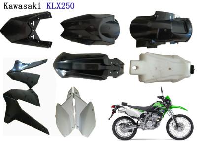 China Kawasaki Klx250 Plastic Motorcycle Kits , Motorcycle Body Cover ABS Plastic Material for sale