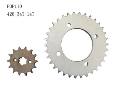 China 34T - des Motorrad-14T Material Kettenrad-des Chain-1045 mit gutem strukturellem Durabilities zu verkaufen