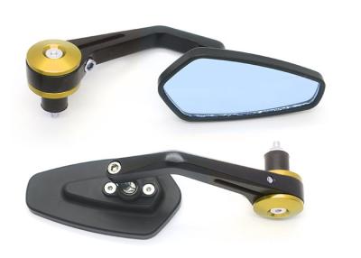 China Multi Color Motorcycle Handlebar End Mirrors , Motorcycle Rear Mirror Aluminum Alloy for sale