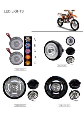 China Modification Led Motorcycle Headlamps ABS Plastic Material General Purpose for sale