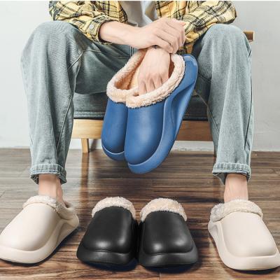 China 2021 Summer Slippers Women Men Waterproof Indoor Eva Sandals Cool Soft Bottom Trend Slides Lightweight Beach Shoes Slippers for sale