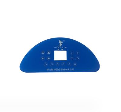 China Home Appliance Upward Optics Customized Overlay Graphic/switch Membrane Front Panel For Membrane Switches PET/PC/PVC  Membrane Panel for sale