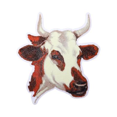 China Toothbrush embroidery guaranteed suitable quality price cartoon character simmental cattle toothbrush embroidery for sale