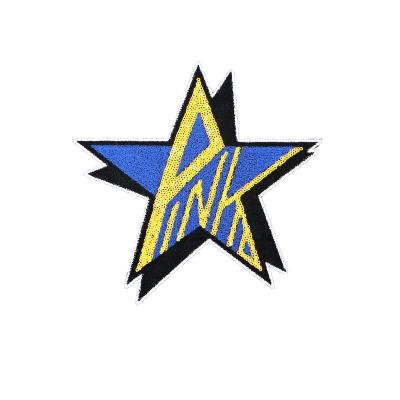 China Various Star Embroidery Mixed Style Star Embroidery Custom High Quality Iron On Applique Embroidered Patch for sale